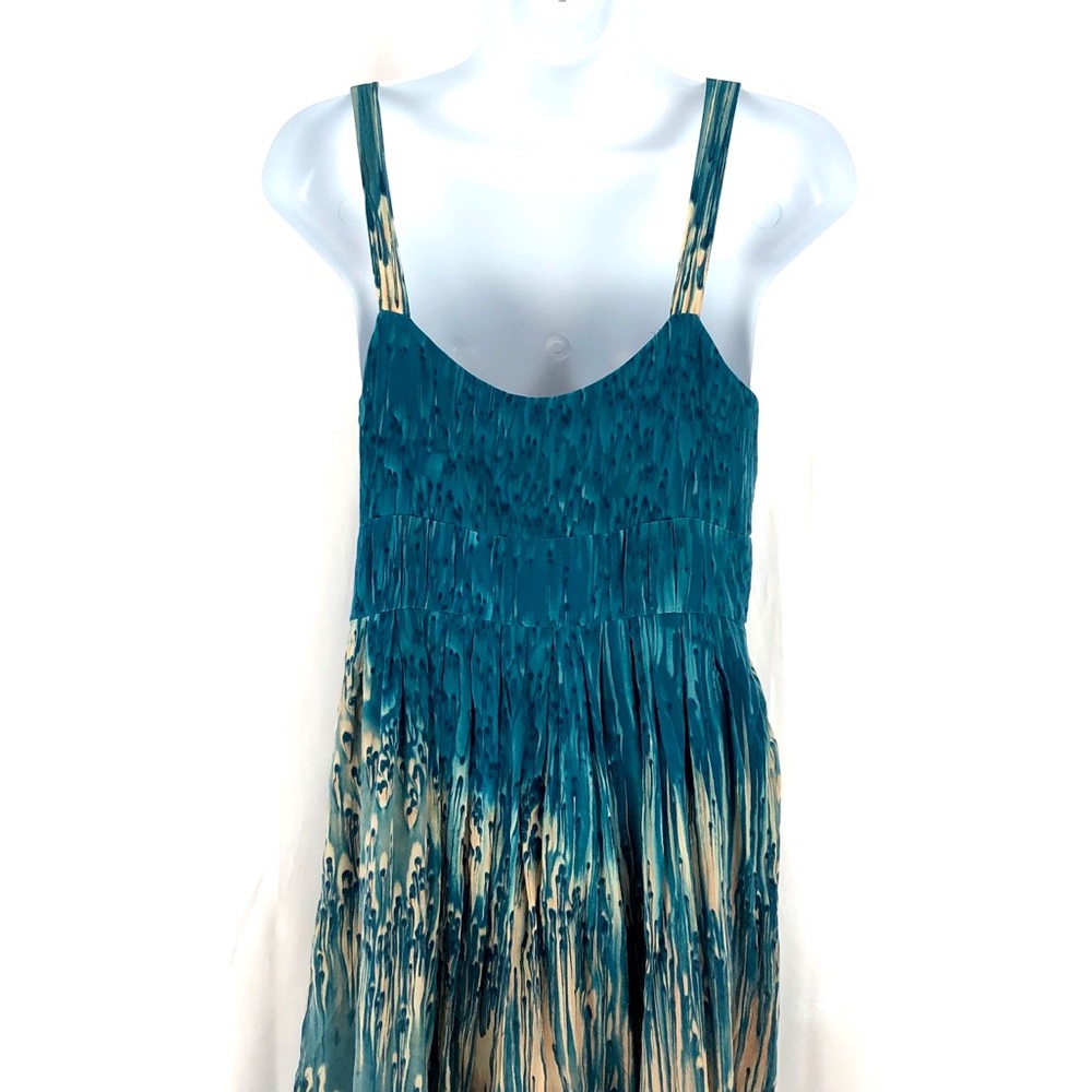 Anthropologie lil silk wide strap dress 6 - Picture 8 of 8